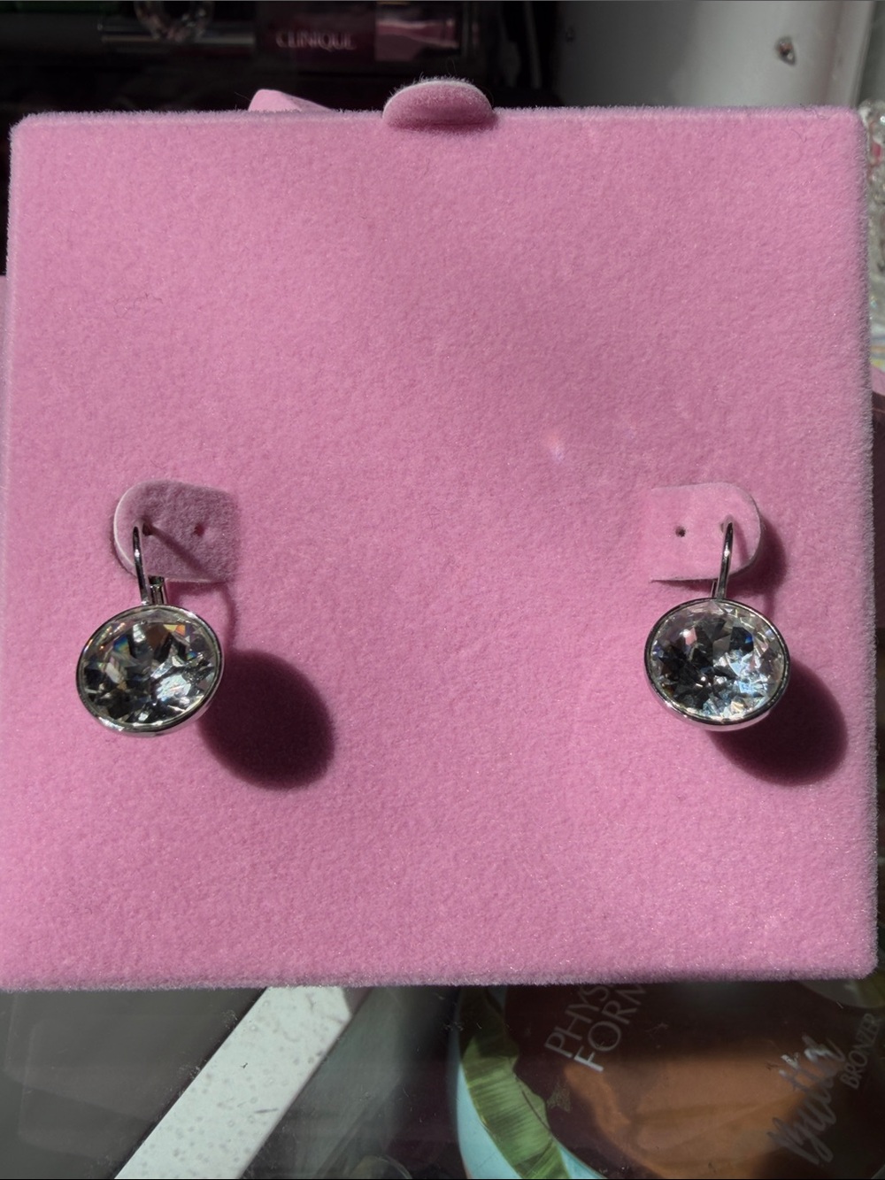 Swarovski Classic Clear Crystal Drop Earrings